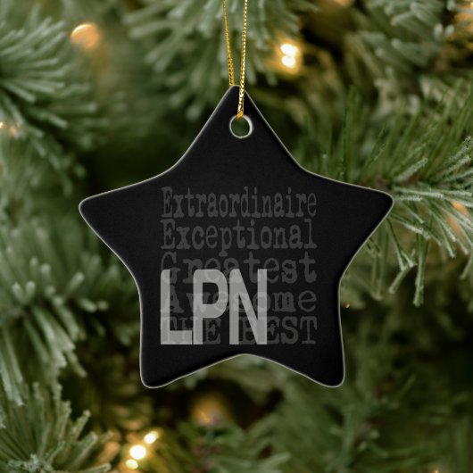 LPNエクストラナリティ セラミックオーナメント (ツリー)