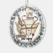 LPNナースオーナメント セラミックオーナメント (左)