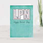 LPNナース日 カード (正面)
