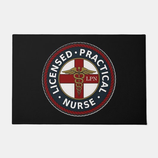 LPNナース ドアマット (正面)