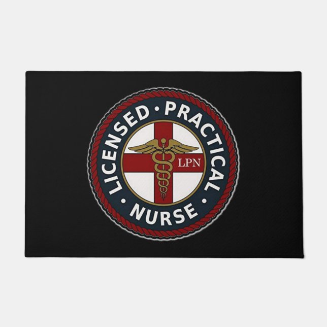 LPNナース ドアマット (正面)