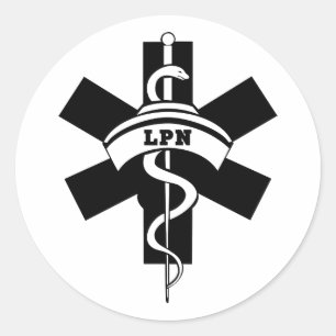 LPNナース ラウンドシール
