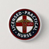 LPNナース 缶バッジ (正面)