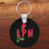LPNバラ キーホルダー (正面)