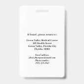 LPNモダンバッジ バッジ (裏面)