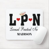 LPNライセンス実用ナース マウスパッド (マウス)