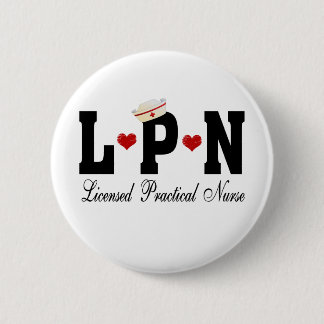 LPNライセンス実用ナース 缶バッジ
