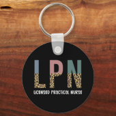 LPNライセンス実用ナースLPN卒業ギフト キーホルダー (正面)