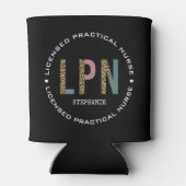 LPNライセンス実用パーソナライズされたナース 缶クーラー (裏面)