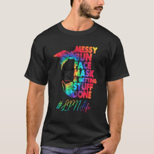 Lpnライフ・メッセージBun顔・マスクおよび取得物・ドン Tシャツ