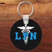 LPN医療記号 キーホルダー (正面)