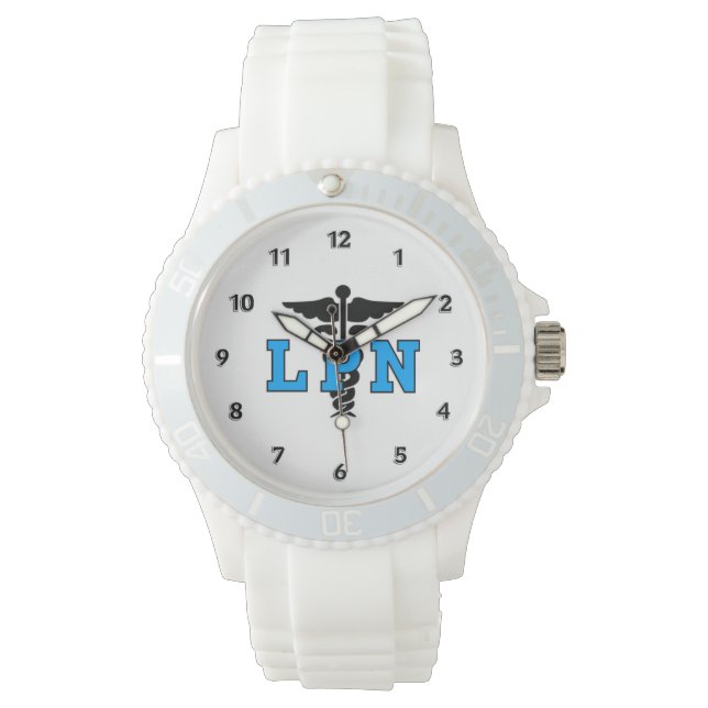 LPN医療記号 腕時計 (正面)