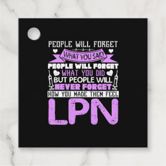 LPN誇りを持ったナースシャツ フェイバータグ
