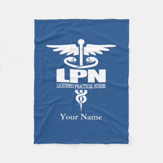 LPN贈答品アイディア フリースブランケット (正面)