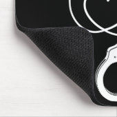 Lpn Correctional Nurse Nursing Stethoscope Officer マウスパッド (コーナー)