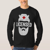 LPN For Men Licensed Male LPN Nurse Tシャツ (正面)