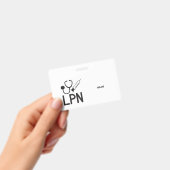 LPN Name Badge バッジ (手持ち)