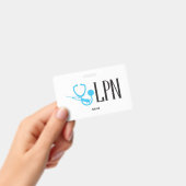 LPN Name Badge バッジ (手持ち)