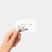 LPN Name Badge バッジ (手持ち)