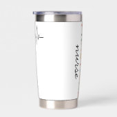 LPN Tumbler - Personalized Licensed Practical Nurs 保温保冷タンブラー (右面)
