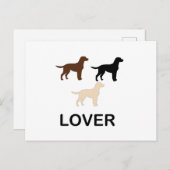 LRの全ての色のシルエット ポストカード (正面/裏面)