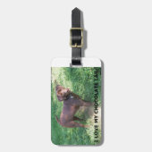 LRチョコレート研究室と写真 ラゲッジタグ (正面縦)