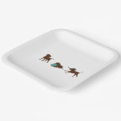 lrチョコレート研究所の漫画 ペーパープレート (傾斜あり)