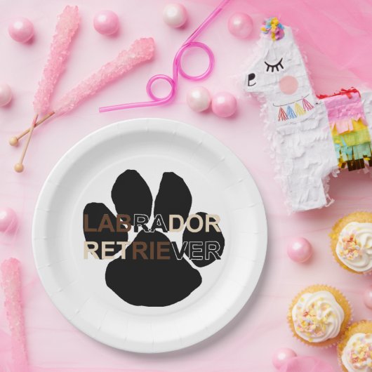 LRネームページ ペーパープレート (パーティー)