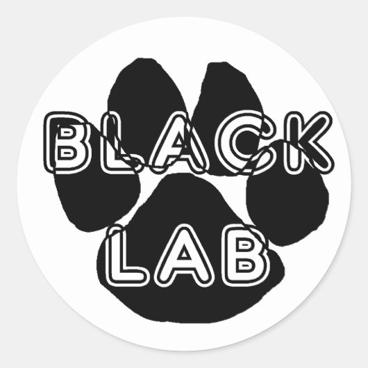 LR名の付け根（黒） ラウンドシール (正面)