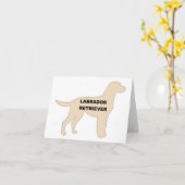 LR イエローの名前 シルエット カード (黄色い花)