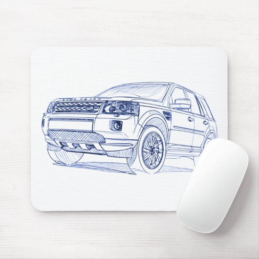 LR Freelander 2011年 マウスパッド (マウス)