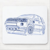 LR Freelander 2011年 マウスパッド (正面)