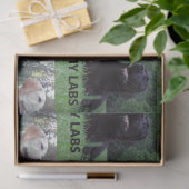 LR I Love My Labs with Love My Labs写真 薄葉紙 (ギフト)