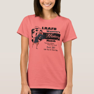 LRAFBレディース歴史月2007年 Tシャツ