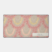 Lrai – 砂、デスクマパーソナライズされたット デスクマット (正面)