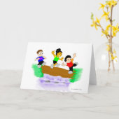 LRC一日素晴らしグリーティングカード カード (黄色い花)