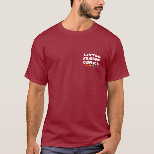 LRC: 平等、平和および愛暗闇のティー Tシャツ (正面)