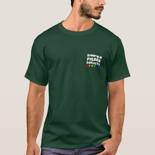LRC: 極度の激しい社会のトリオの暗闇のティー Tシャツ (正面)