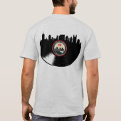 LRN スカイライン レコード ヴァイナル Tシャツ (裏面)