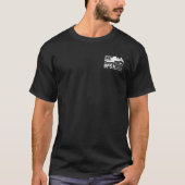 LRN OP管理者の義務的な楽しみ ブラック Tシャツ (正面)