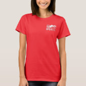 LRN OP 強制的な楽しみ 赤 Tシャツ (正面)