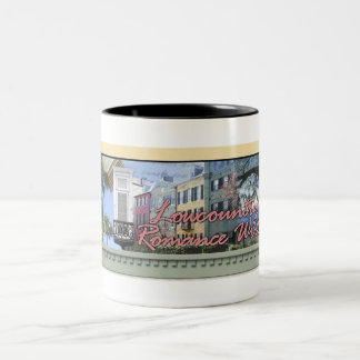 LRWAのくもの巣ヘッダー ツートーンマグカップ