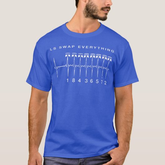 LSスワップ v8 カーエンスージアスト メカニック Tシャツ (正面)
