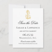 LSモノグラムまたはSLモノグラム日付の保存 セーブザデート (正面)