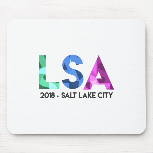 LSA 2018の年次総会のマウスパッド マウスパッド (正面)