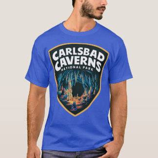 lsbadカーヴァンス国立公園洞窟エンブレム tシャツ