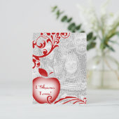 L'Shana Tova :フローラ写真カード ポストカード (スタンド正面)