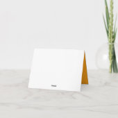 L'Shana Tova Rosh Hashanahの木の挨拶状 シーズンカード (裏面)