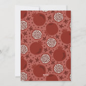 L'Shana Tova Rosh Hashanah フォト コラージュ シーズンカード (裏面)