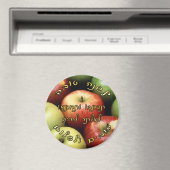 L'Shana Tovah – ヘブライ語スクリプトレタリング マグネット (インサイチュ (食洗機))